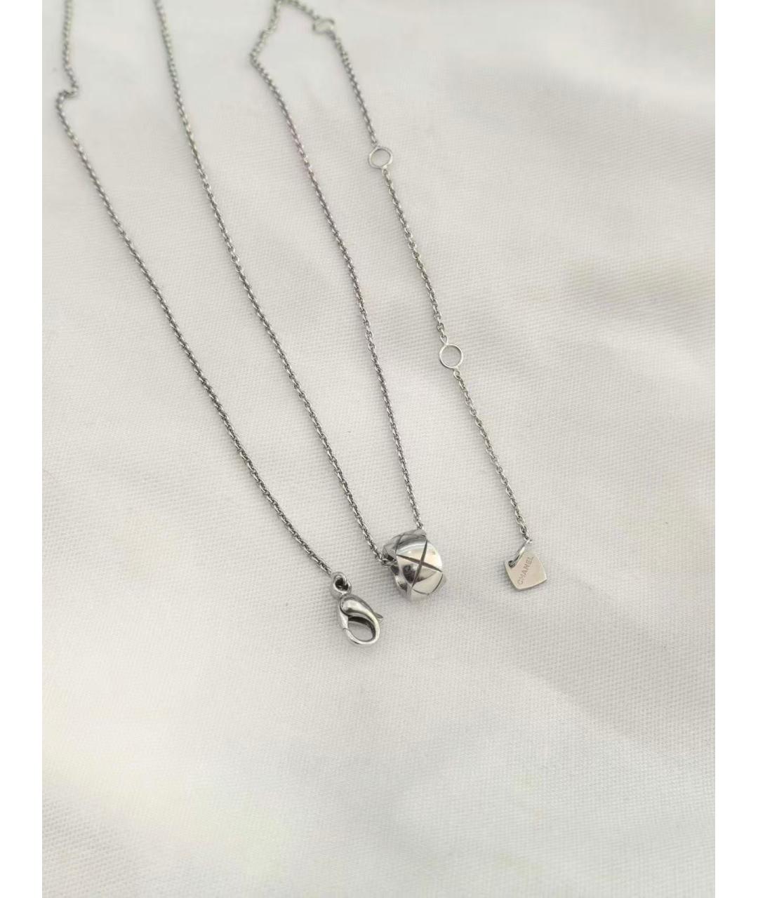 CHANEL Серебряная подвеска из белого золота, фото 3
