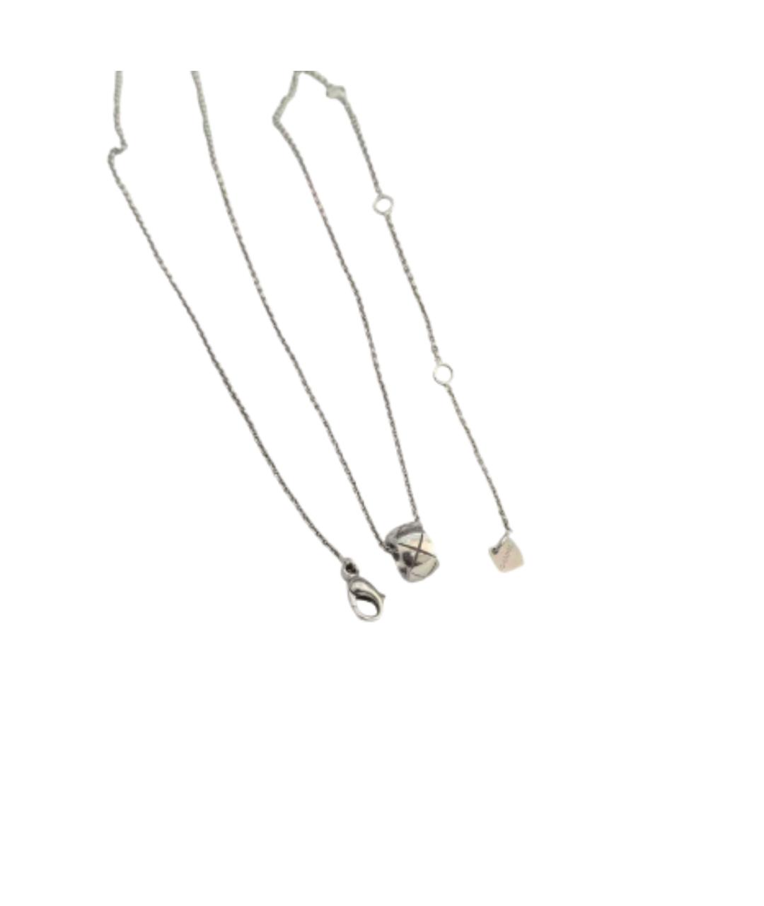 CHANEL Серебряная подвеска из белого золота, фото 2