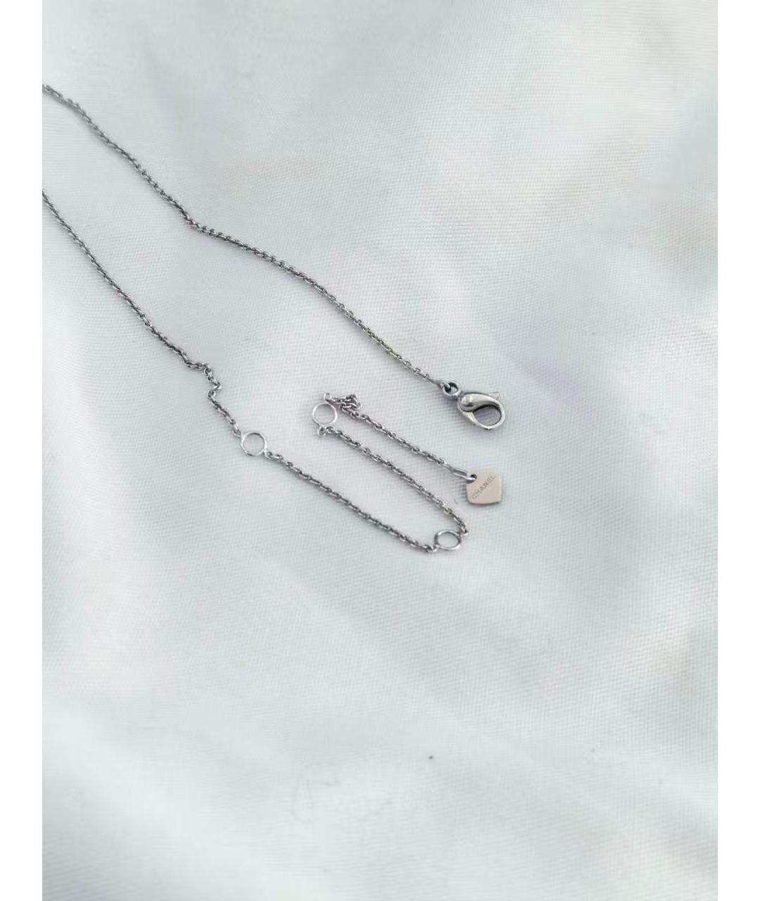 CHANEL Серебряная подвеска из белого золота, фото 5