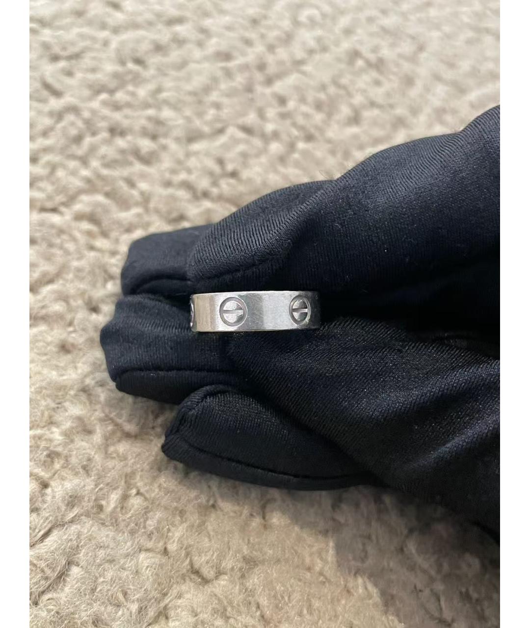 CARTIER Серебряное кольцо из белого золота, фото 5