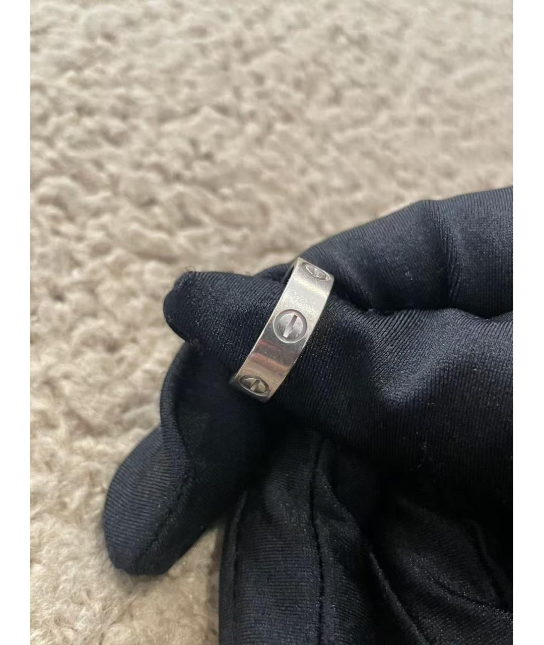 CARTIER Серебряное кольцо из белого золота, фото 6
