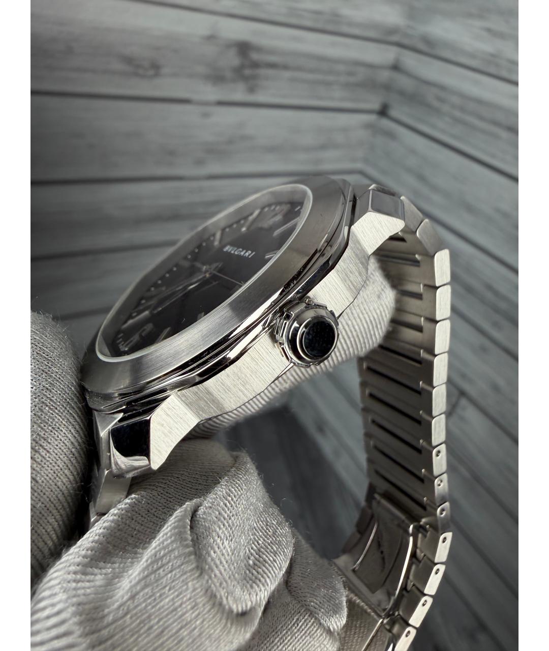 BVLGARI Черные часы, фото 4