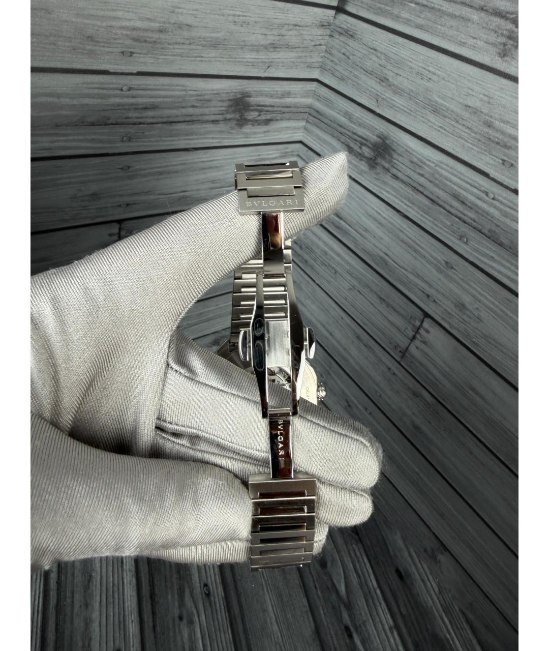 BVLGARI Черные часы, фото 9