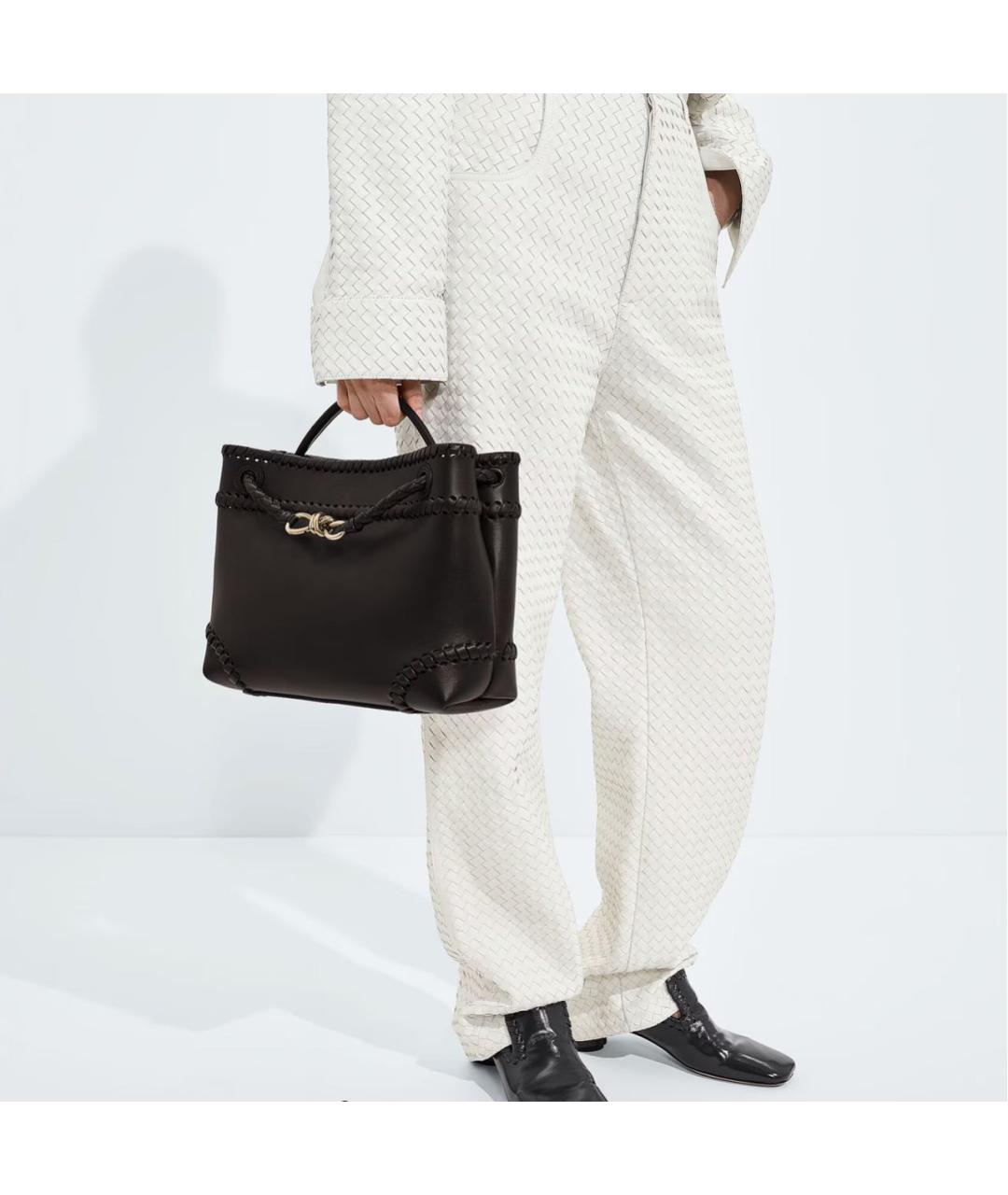 BOTTEGA VENETA Коричневая кожаная сумка тоут, фото 2