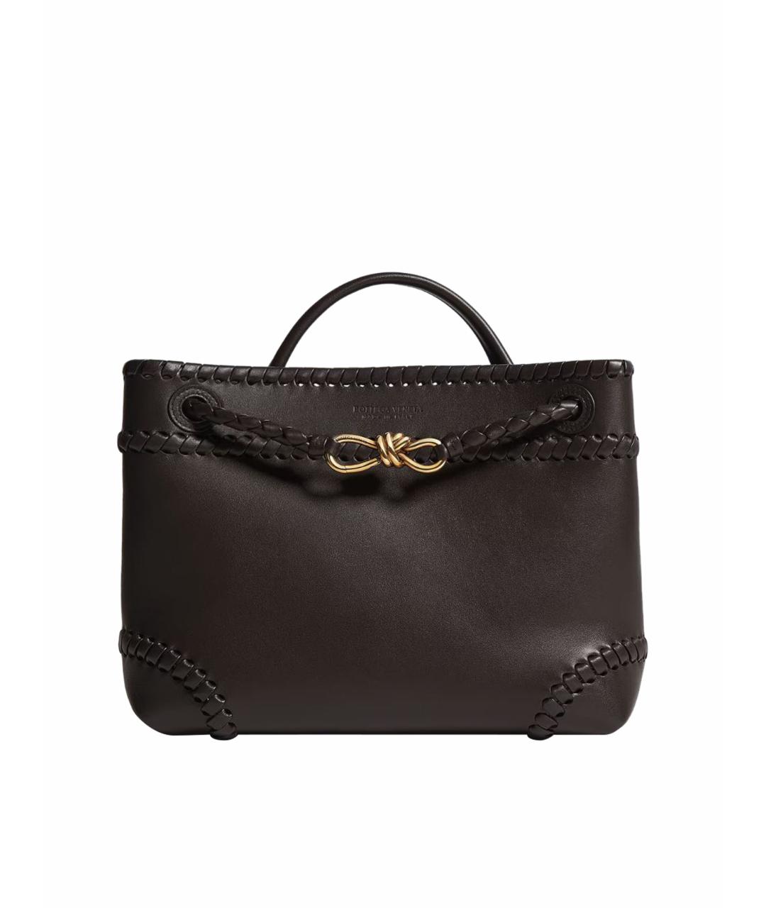 BOTTEGA VENETA Коричневая кожаная сумка тоут, фото 1