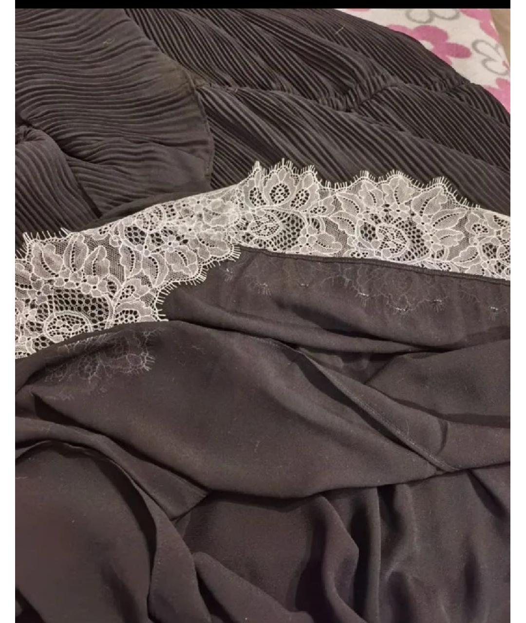 MICHAEL KORS Черное вискозное коктейльное платье, фото 5