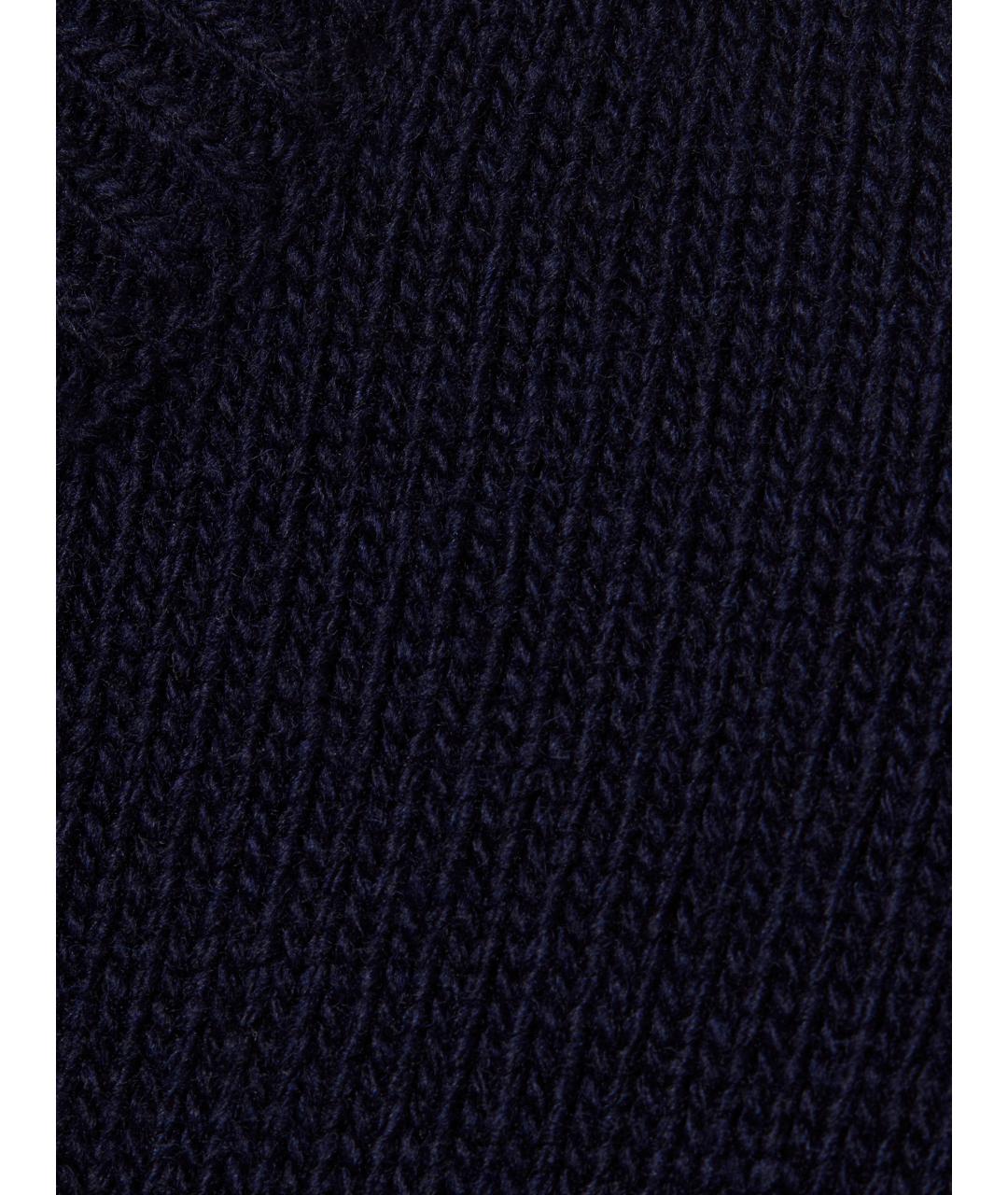 GUCCI Синий шерстяной джемпер / свитер, фото 5