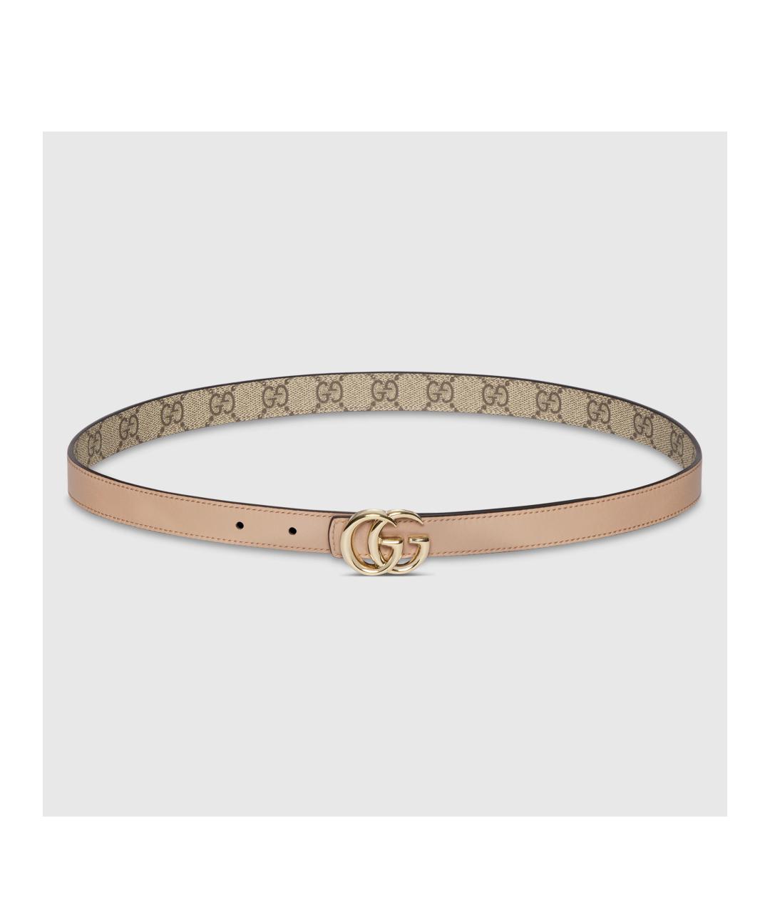 GUCCI Бежевый ремень, фото 5
