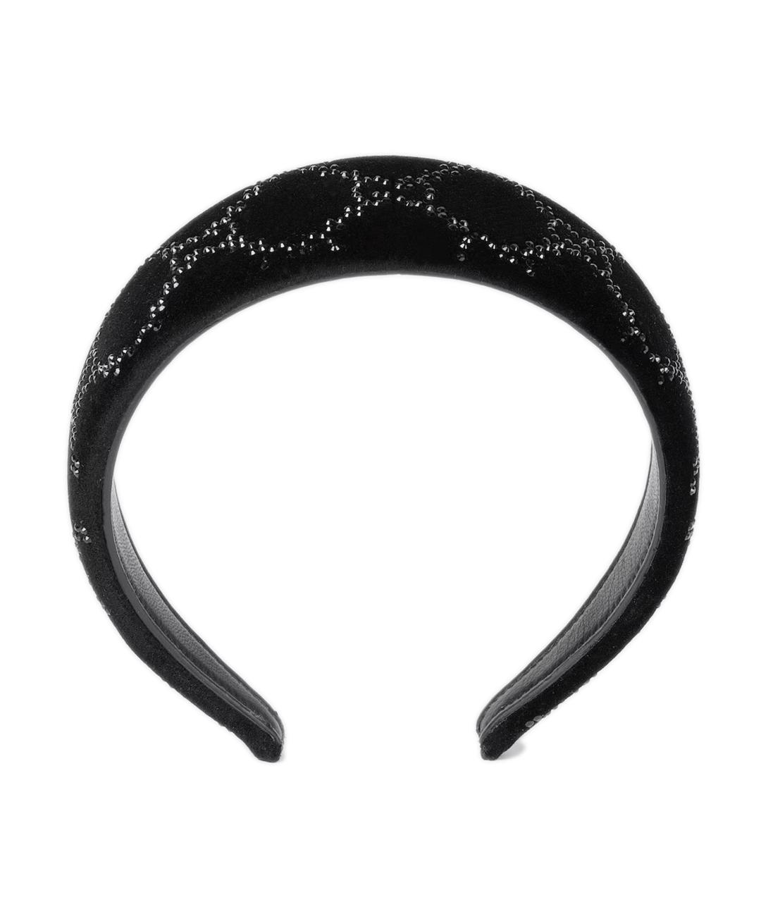 GUCCI Черный ободок, фото 1