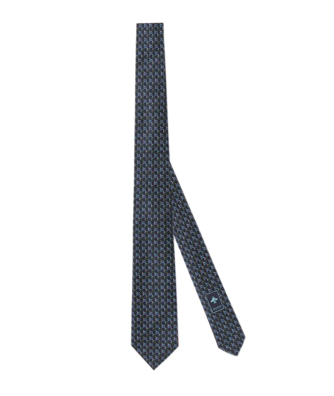 GUCCI Мульти шелковый галстук, фото 1