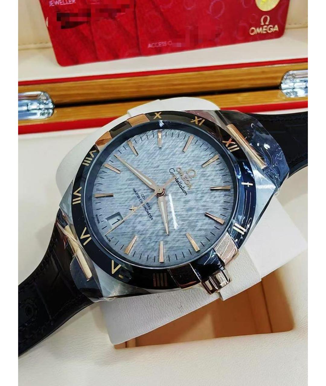 OMEGA Часы из розового золота, фото 3