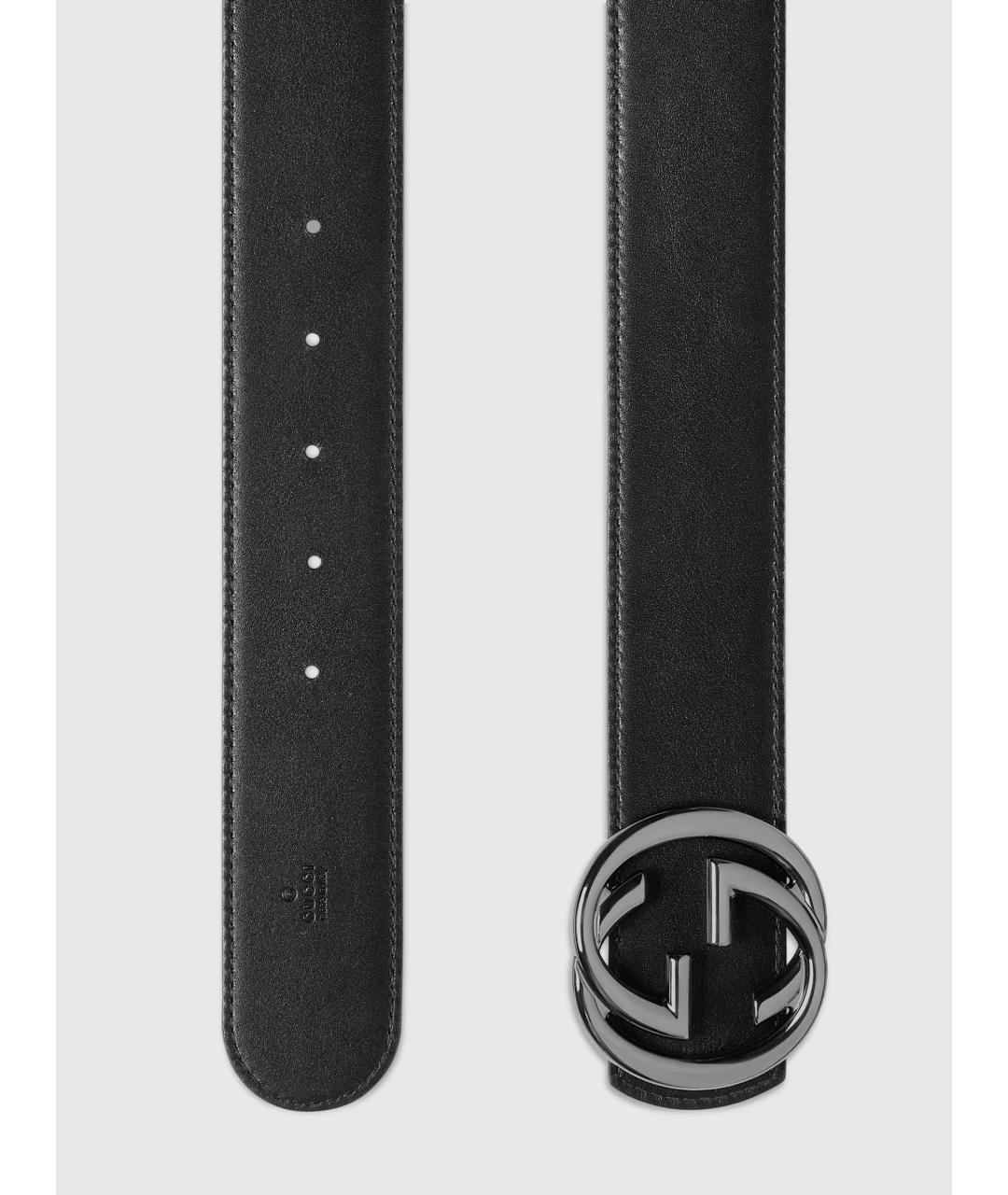 GUCCI Черный ремень, фото 7