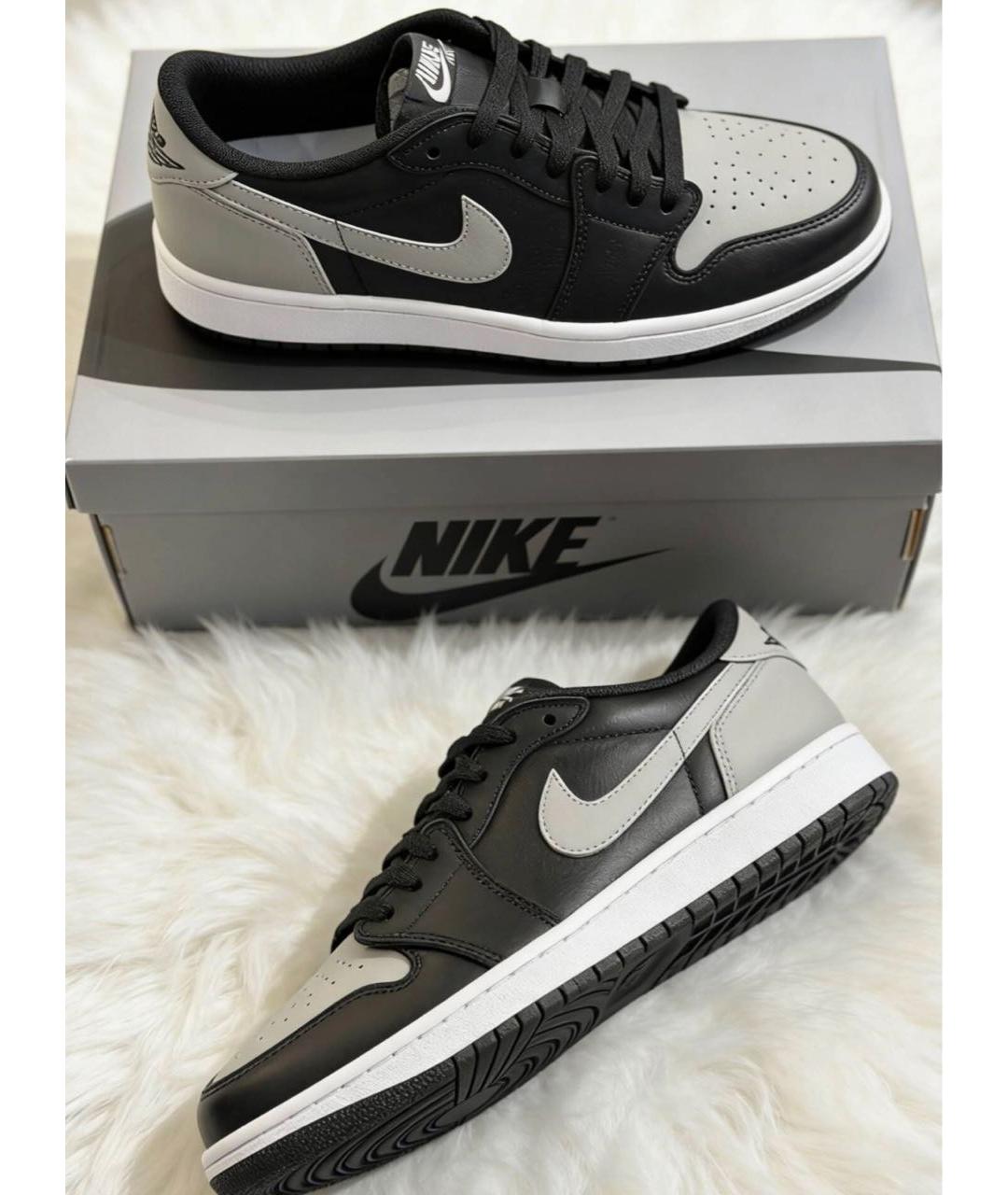 JORDAN Мульти кожаные низкие кроссовки / кеды, фото 2