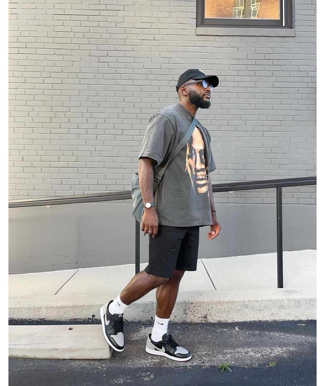 JORDAN Мульти кожаные низкие кроссовки / кеды, фото 5