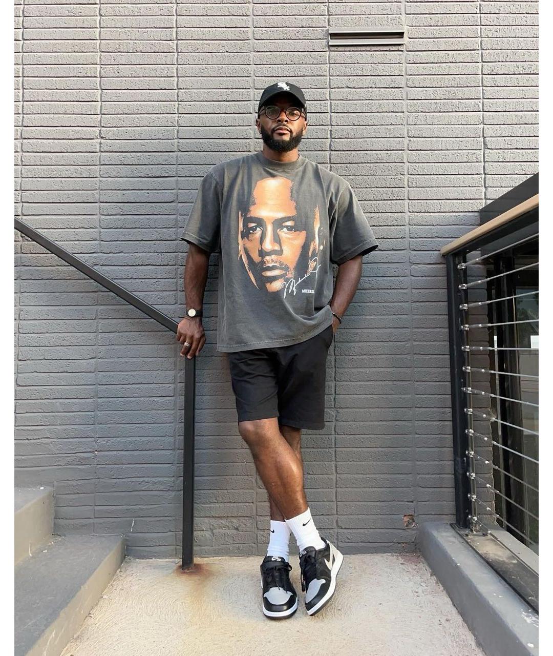 JORDAN Мульти кожаные низкие кроссовки / кеды, фото 7