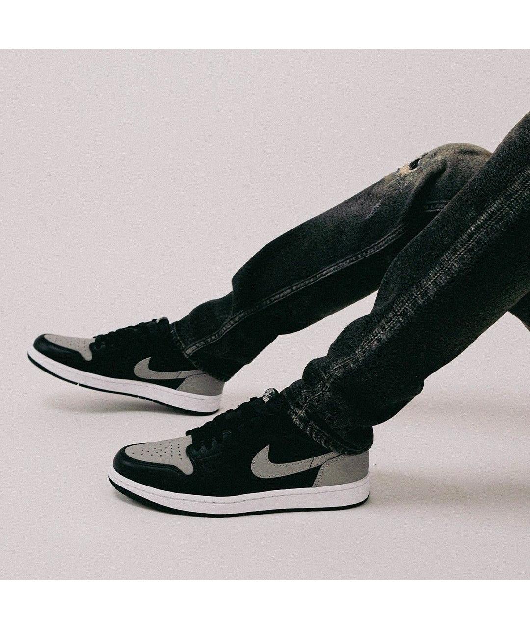 JORDAN Мульти кожаные низкие кроссовки / кеды, фото 8