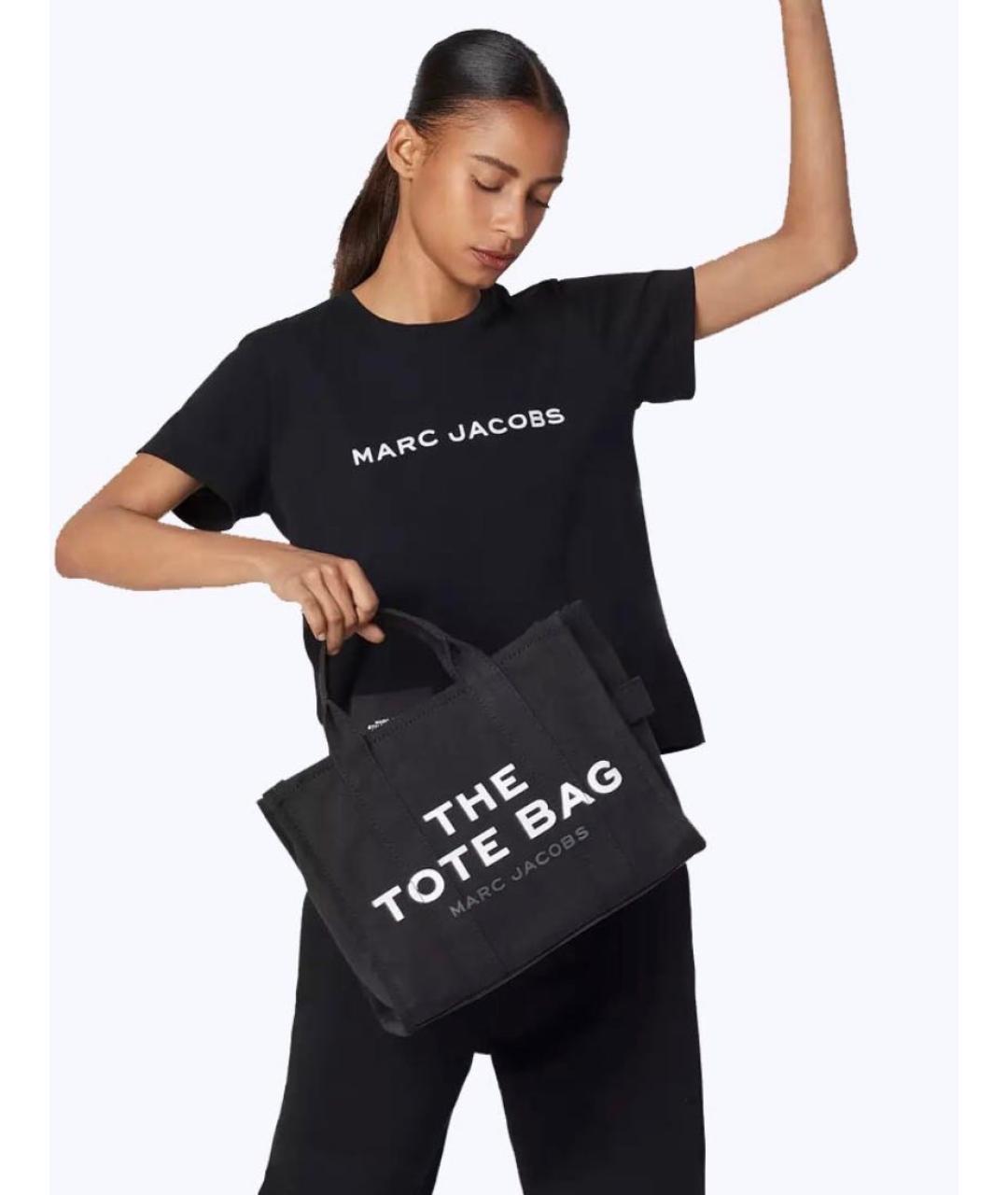 MARC JACOBS Черная сумка тоут, фото 8