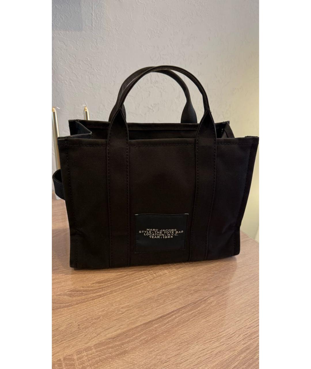 MARC JACOBS Черная сумка тоут, фото 3