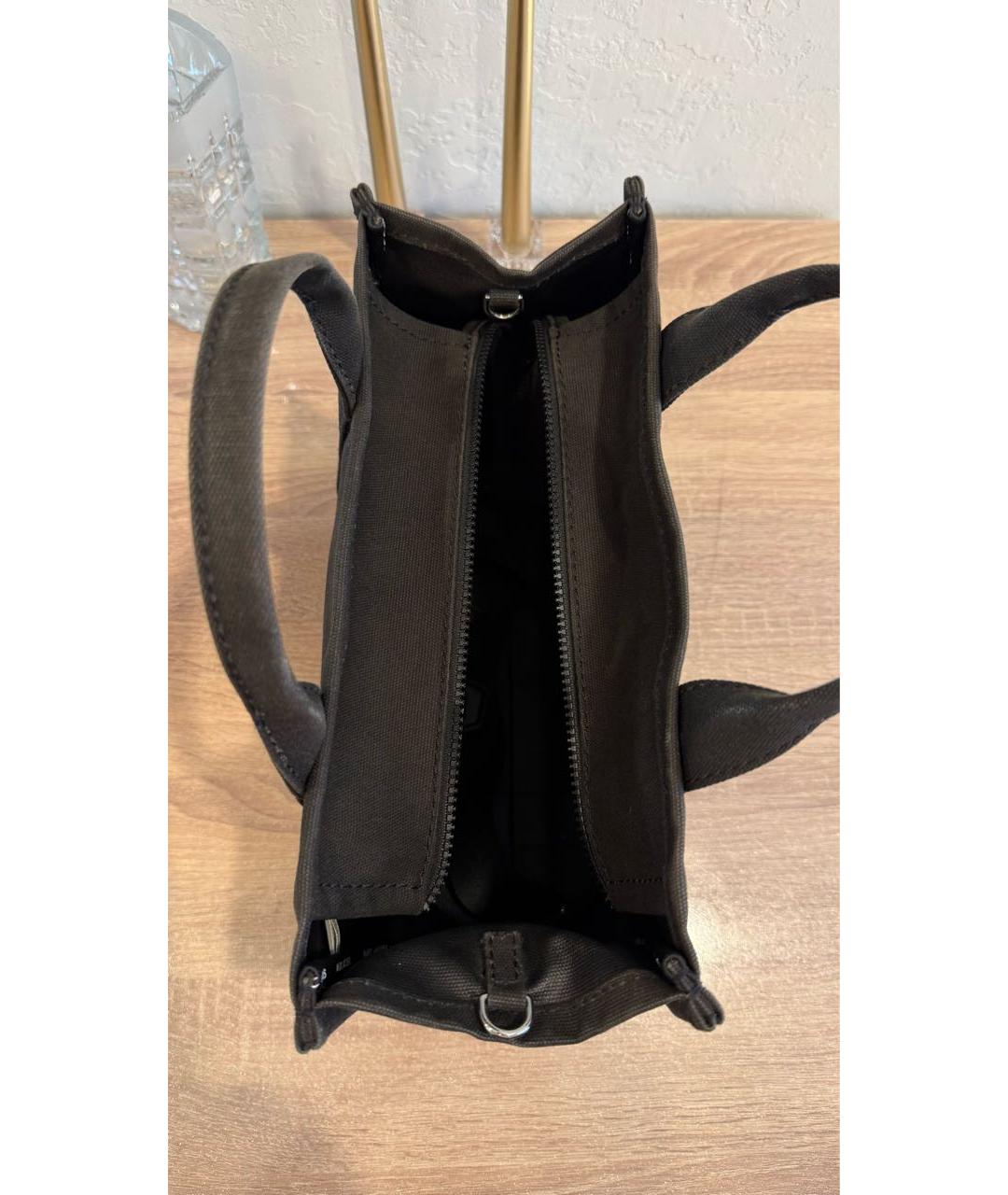 MARC JACOBS Черная сумка тоут, фото 4