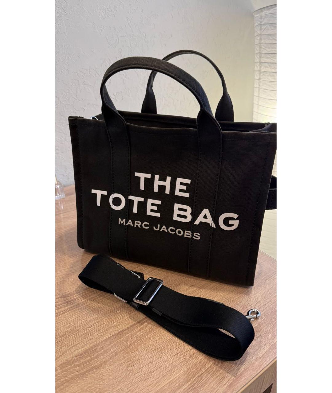 MARC JACOBS Черная сумка тоут, фото 6