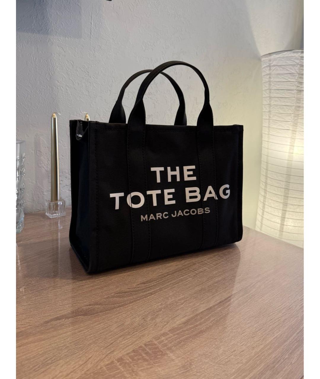 MARC JACOBS Черная сумка тоут, фото 2