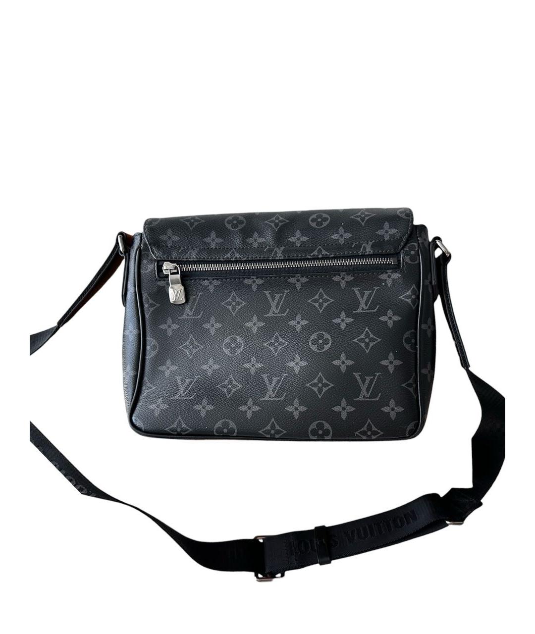 LOUIS VUITTON Черная сумка на плечо, фото 3