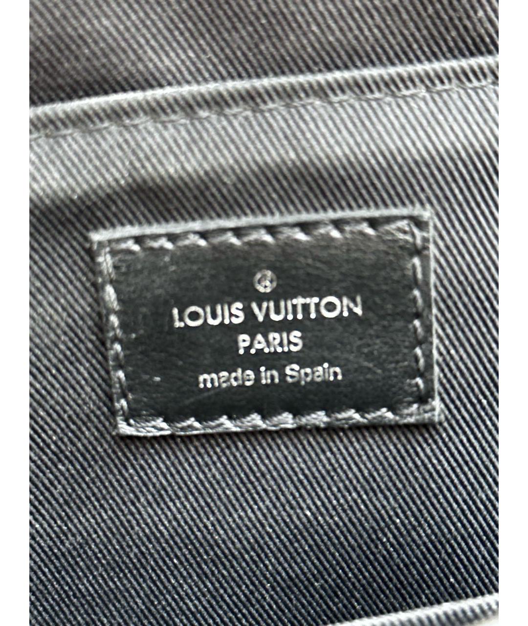 LOUIS VUITTON Черная сумка на плечо, фото 5
