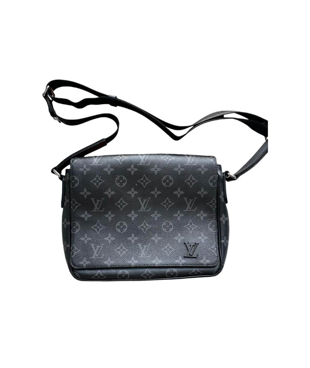 LOUIS VUITTON Черная сумка на плечо, фото 1