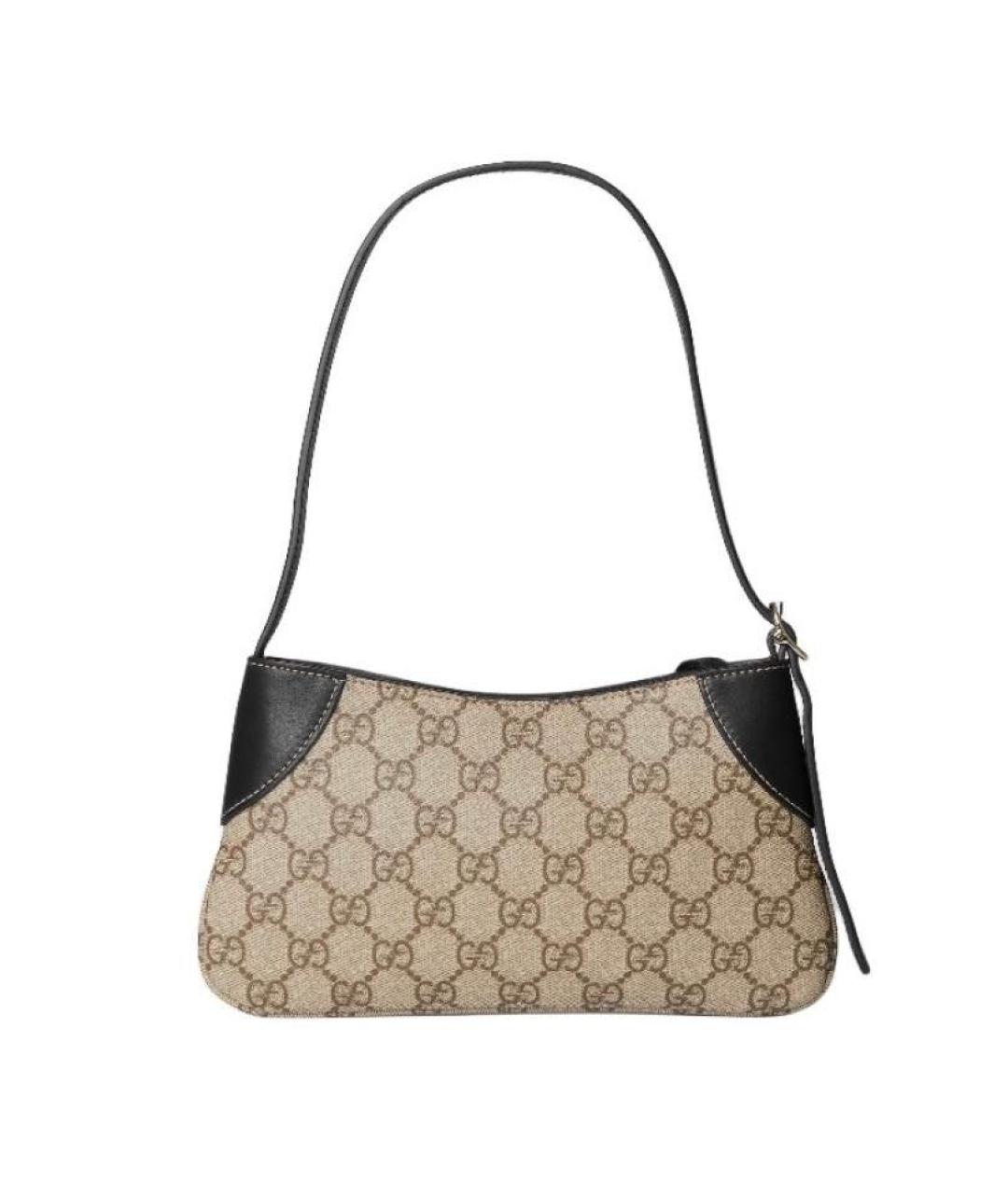 GUCCI Бежевая сумка с короткими ручками, фото 3