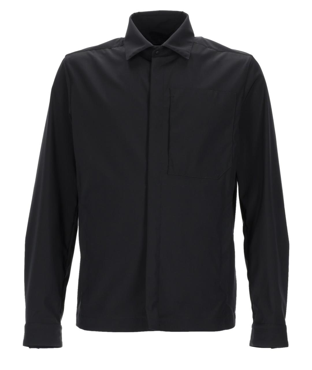 HERNO Черная шерстяная куртка, фото 1