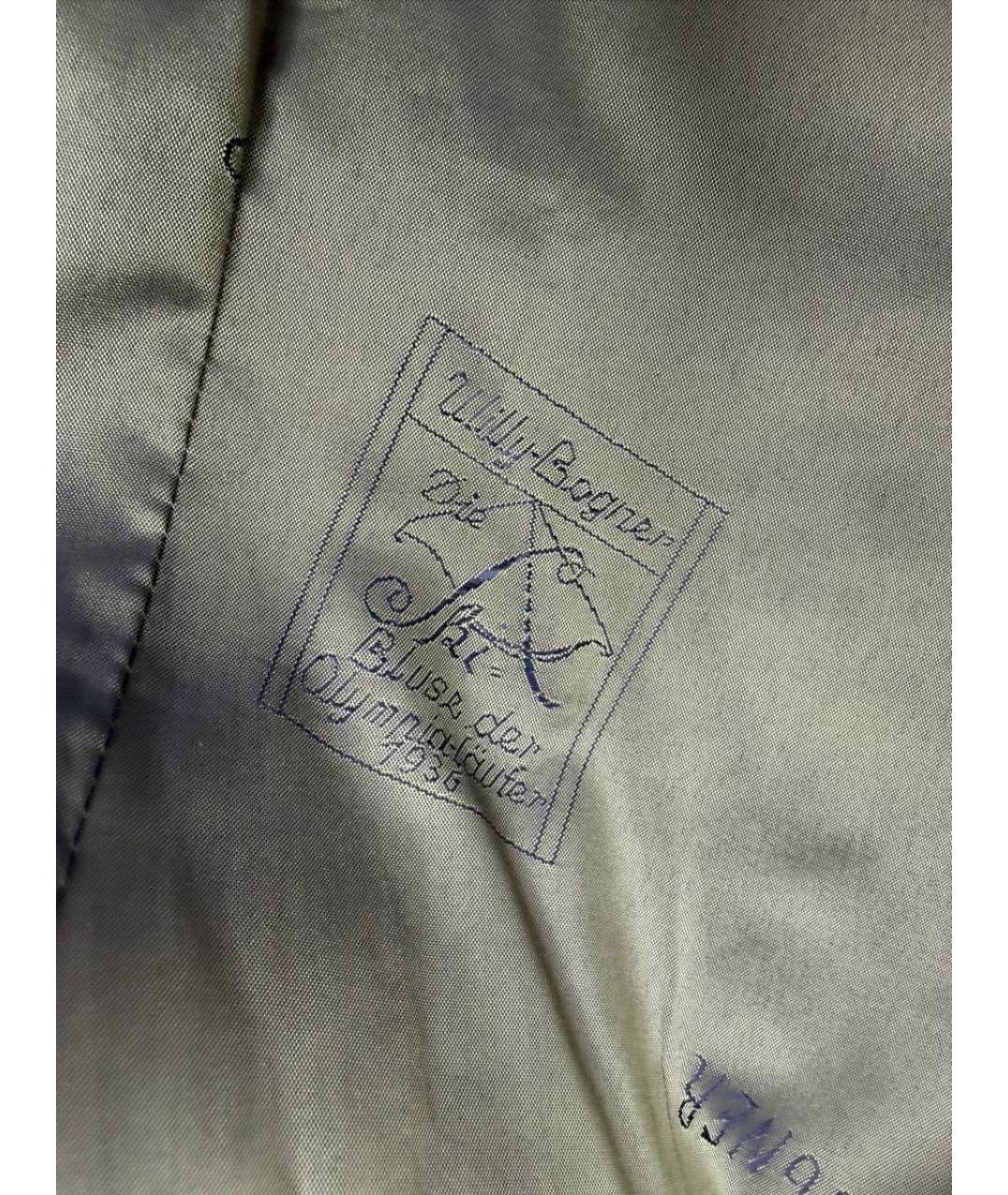 BOGNER Зеленый шерстяной жакет/пиджак, фото 5