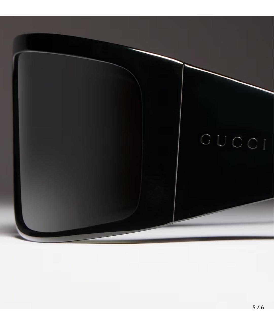 GUCCI Черные солнцезащитные очки, фото 4