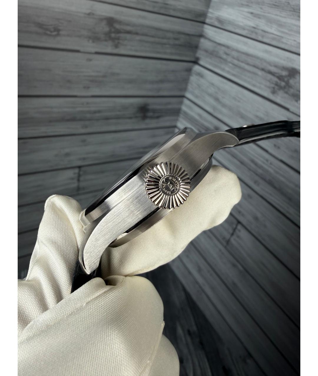 IWC Черные платиновые часы, фото 4