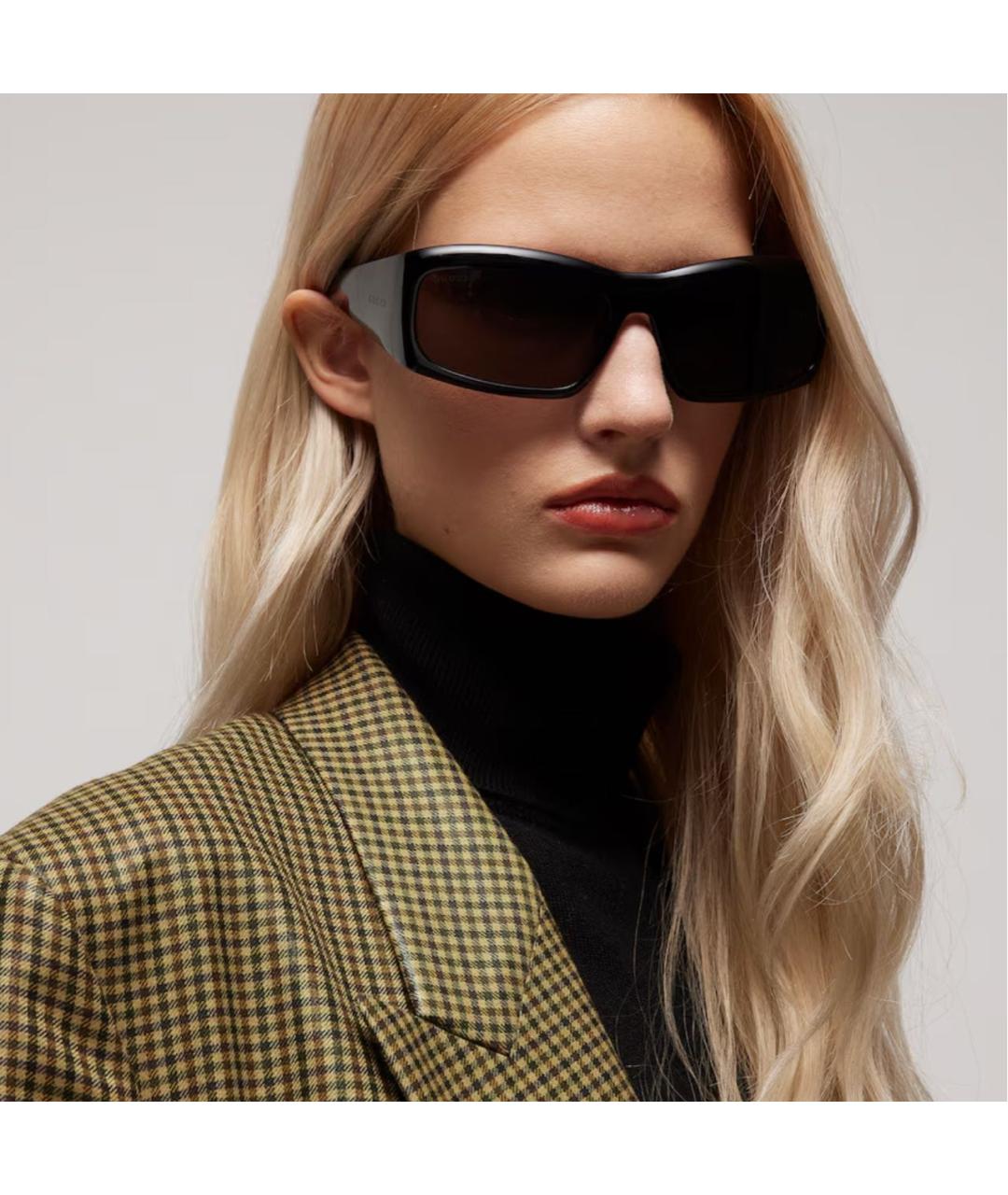 GUCCI Черные солнцезащитные очки, фото 2