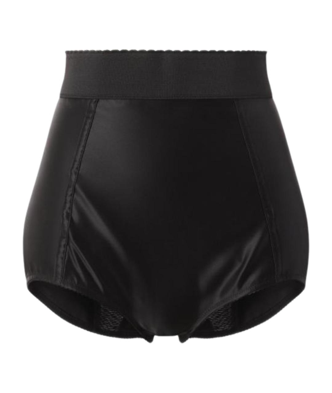 DOLCE&GABBANA Черные полиэстеровые шорты, фото 1