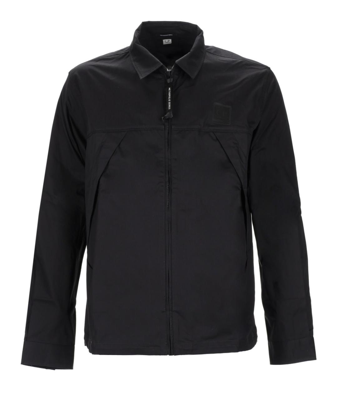 CP COMPANY Черная хлопковая куртка, фото 1