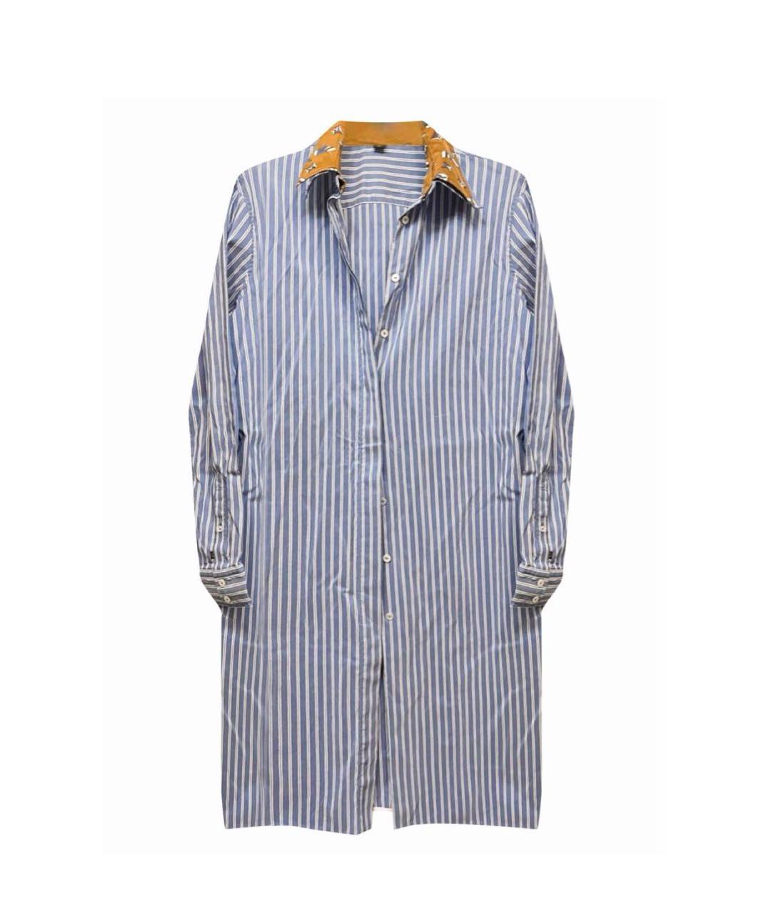 LOUIS VUITTON Мульти хлопковое повседневное платье, фото 1