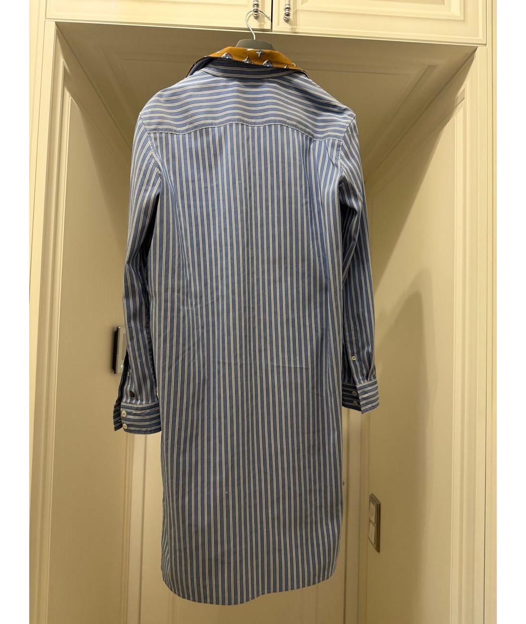 LOUIS VUITTON Мульти хлопковое повседневное платье, фото 2