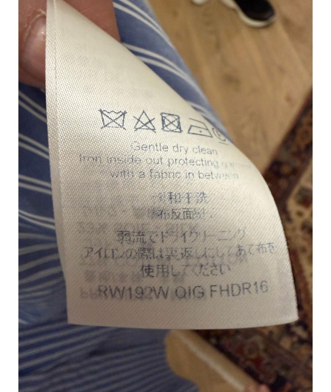 LOUIS VUITTON Мульти хлопковое повседневное платье, фото 5