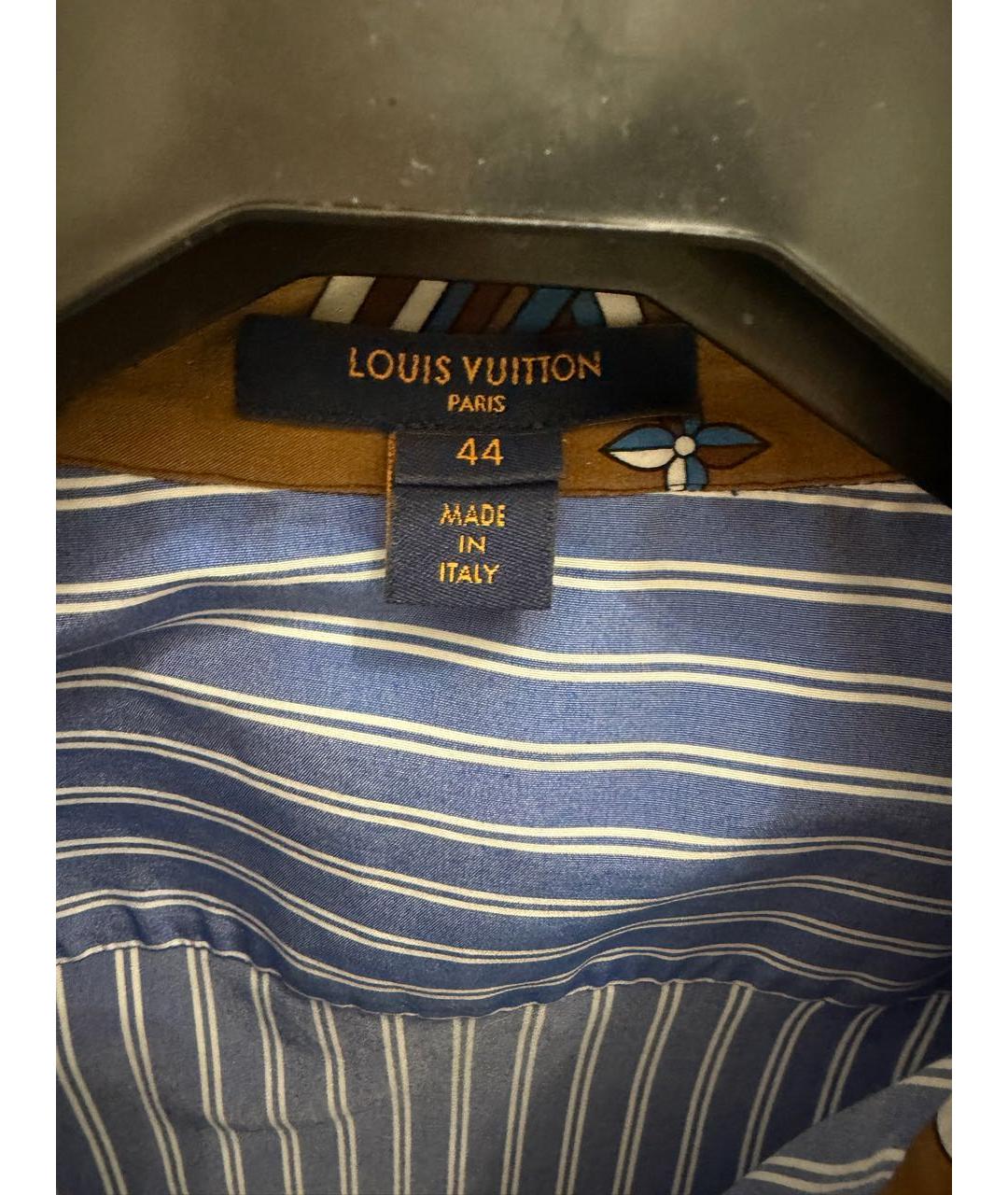 LOUIS VUITTON Мульти хлопковое повседневное платье, фото 4