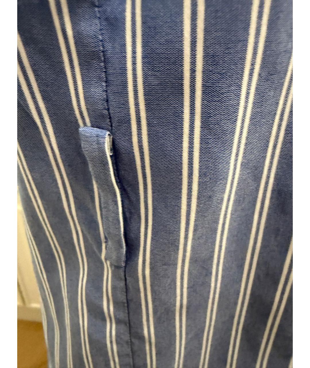 LOUIS VUITTON Мульти хлопковое повседневное платье, фото 6