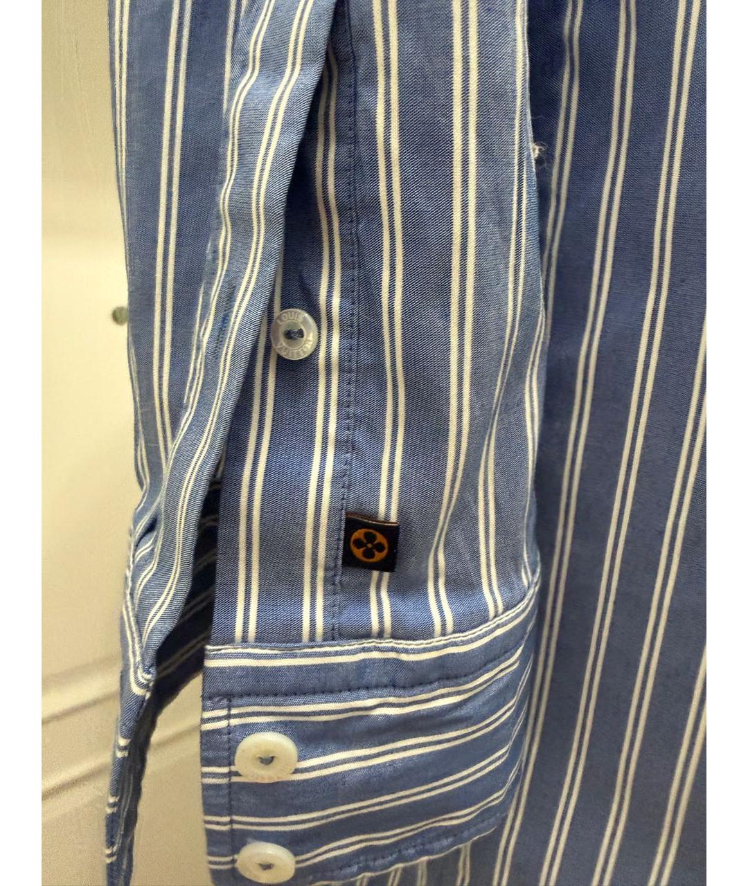 LOUIS VUITTON Мульти хлопковое повседневное платье, фото 8