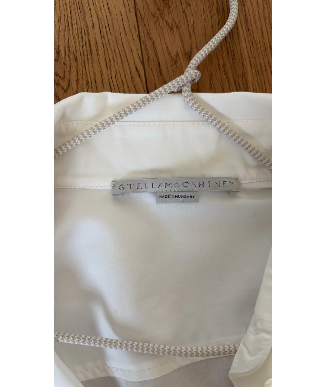 STELLA MCCARTNEY Белая хлопковая рубашка, фото 3