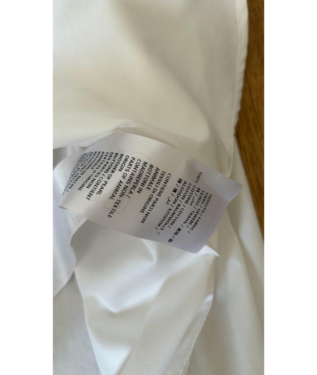 STELLA MCCARTNEY Белая хлопковая рубашка, фото 6