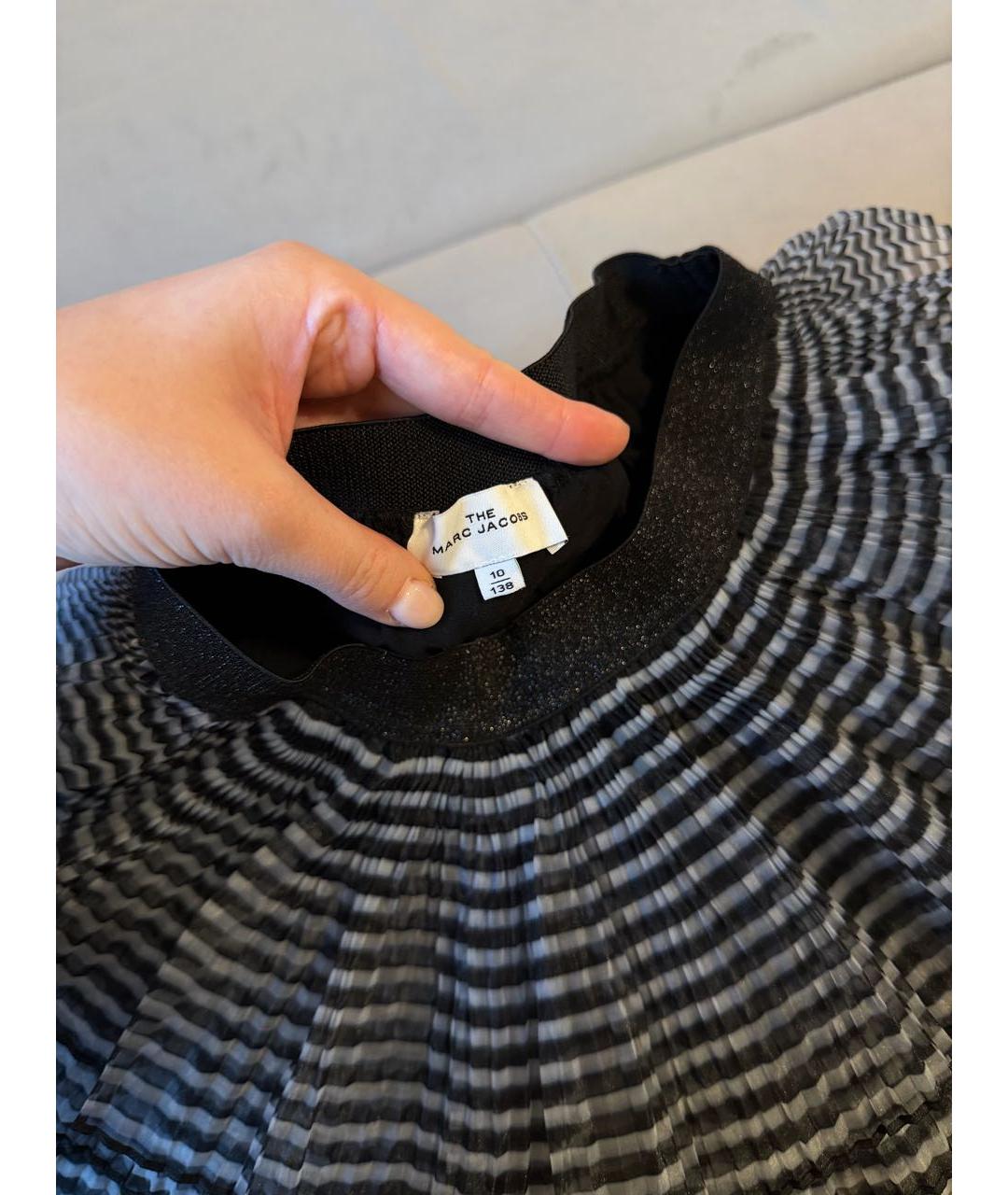 MARC JACOBS Серая полиэстеровая юбка, фото 3