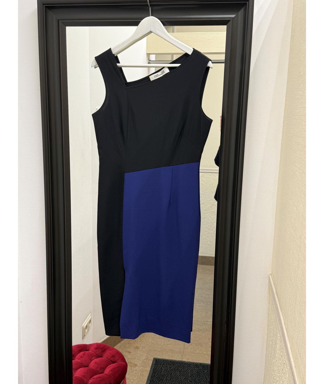 DIANE VON FURSTENBERG Мульти шерстяное платье, фото 2