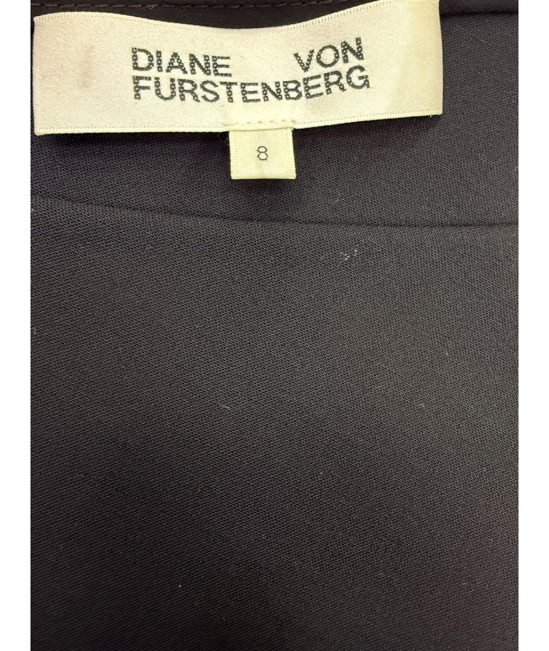 DIANE VON FURSTENBERG Мульти шерстяное платье, фото 3