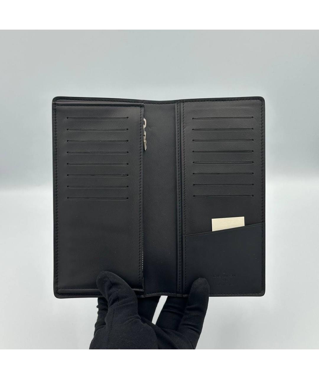LOUIS VUITTON Черный кошелек, фото 3