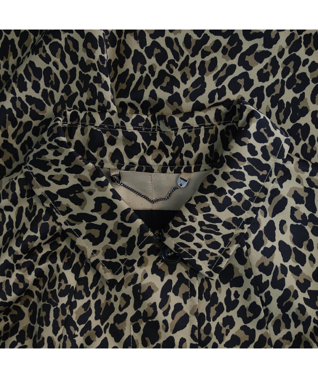 WEEKEND MAX MARA Коричневый полиэстеровый тренч/плащ, фото 3