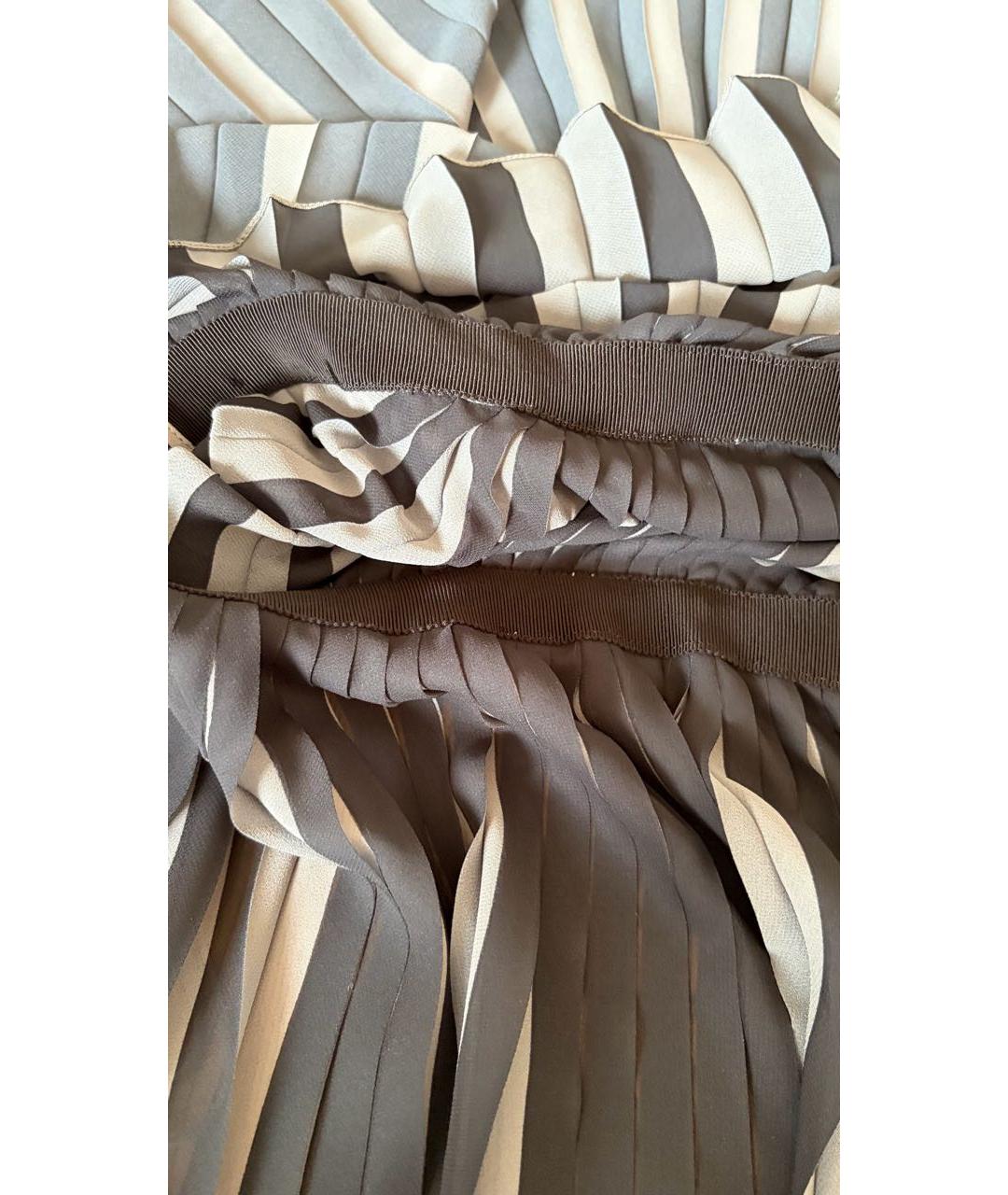 CHRISTIAN DIOR Голубое полиэстеровое коктейльное платье, фото 7